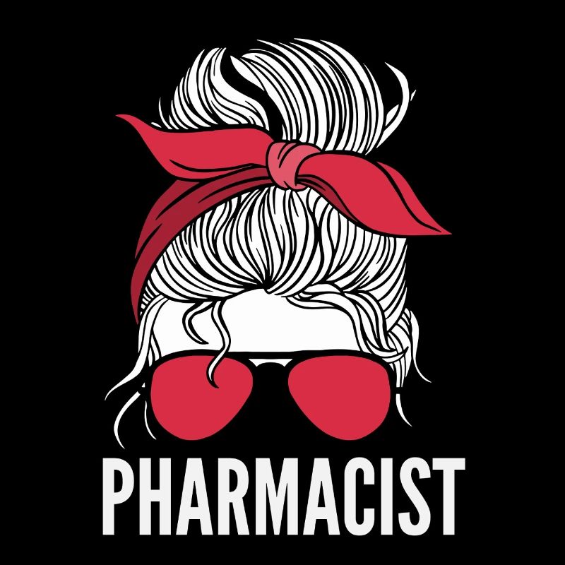 Messy Bun Pharmacist Pharmacist