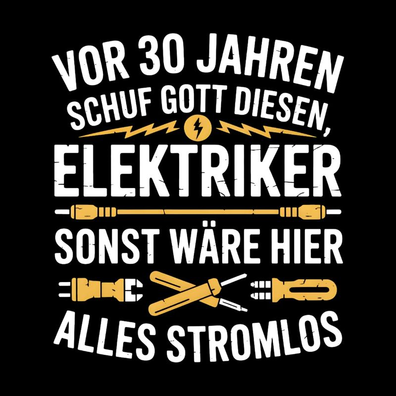 Electronics Technician 30 Birthday Electricity Electrician