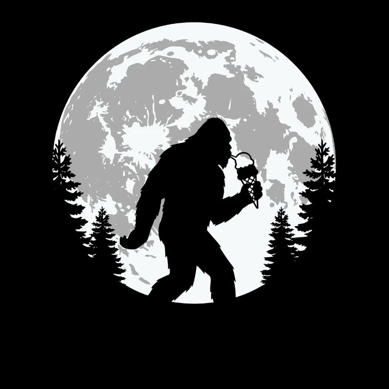 Bigfoot Eiscreme Mond