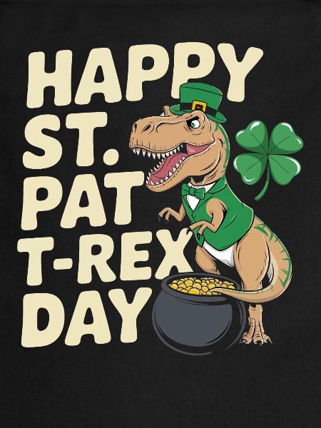 Dino Leprechaun St Patrick Day