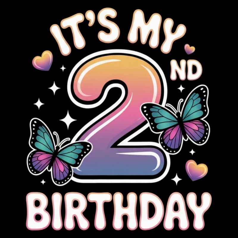 Papillons du 2e anniversaire