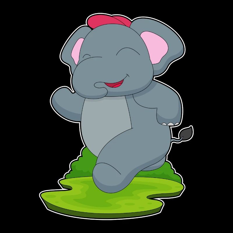 Elephant Jogger Jogging Sport