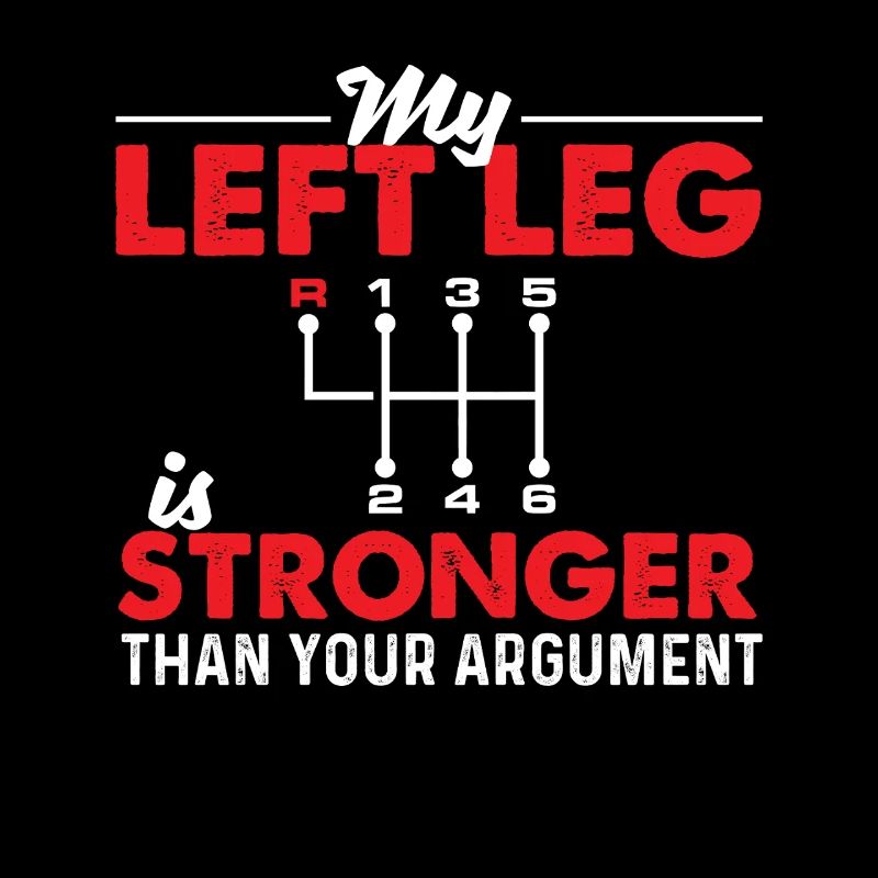 Left Leg Stronger Manual Shift Driver