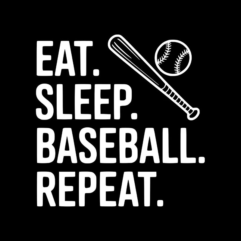 Mange. Dors. Baseball. Répétez.