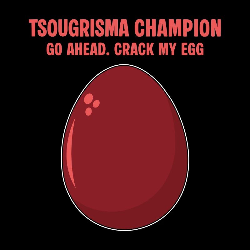Tsougrisma Champion Funny Greek Easter