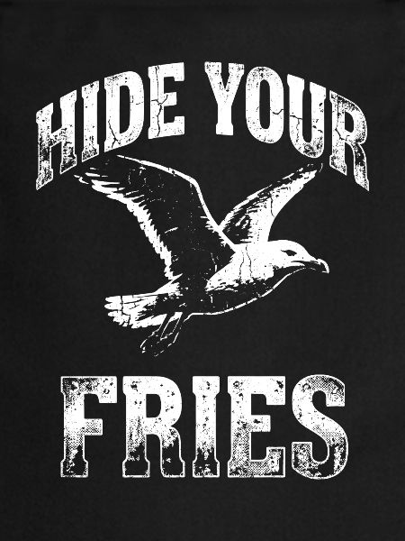 Cache tes frites mouette