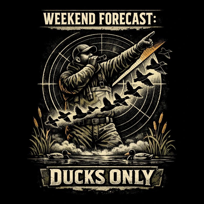 Prévisions du week-end de chasse aux canards : uniquement des canards