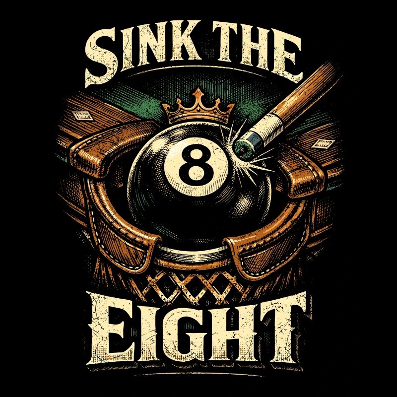 Le billard à 8 billes coule le huit