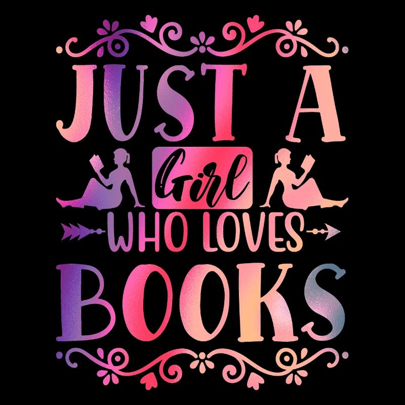 Nur ein Mädchen liebt Bücher