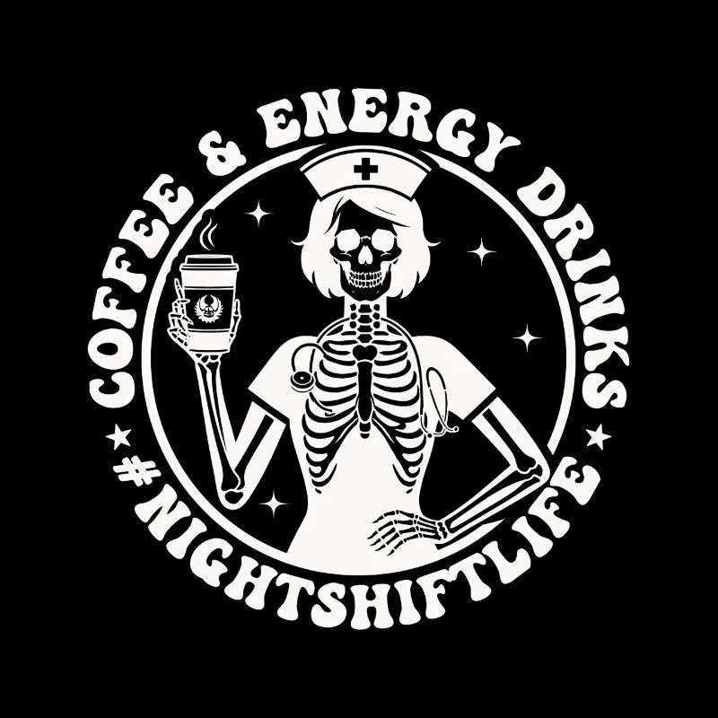 Night Service Coffee Skeleton