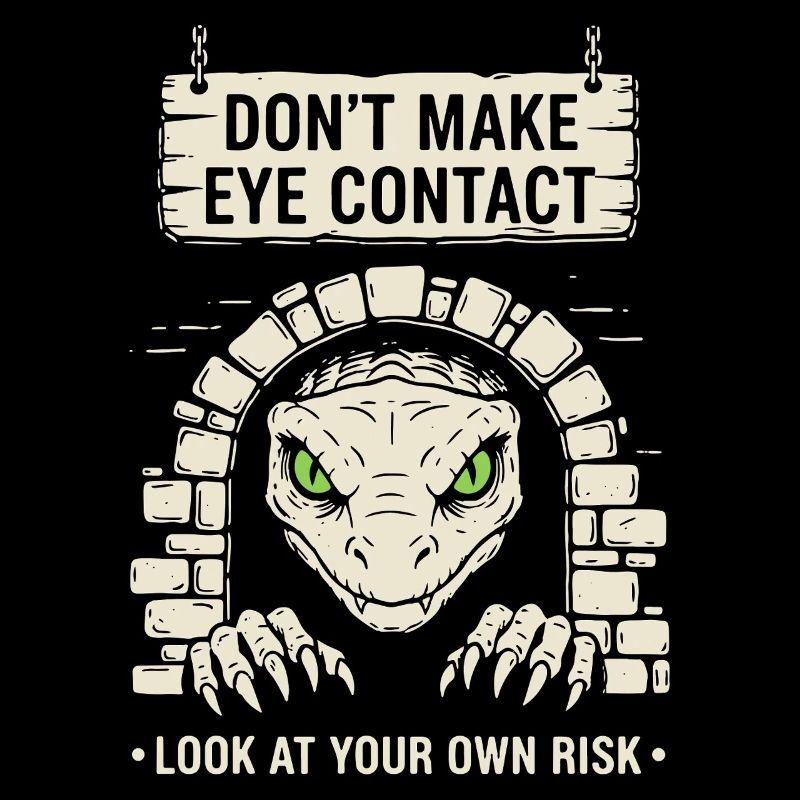 Bazyliszek Schau auf dein eigenes Risiko