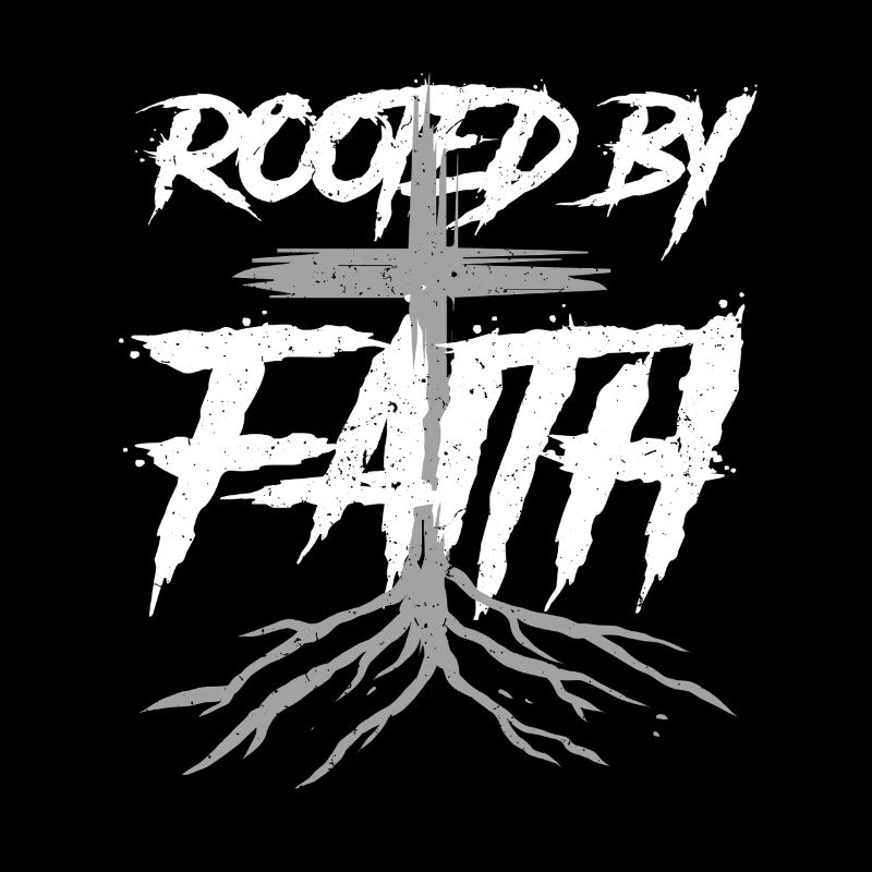 Scribble Doodle Drawing Rooted By Faith