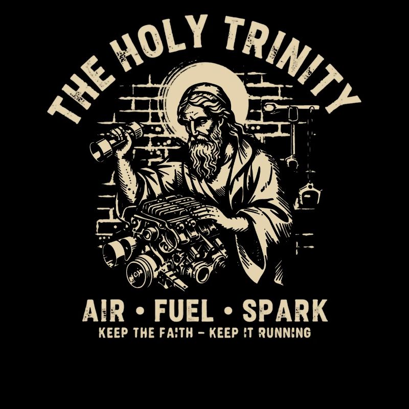 Étincelle de carburant d’air de la Sainte-Trinité