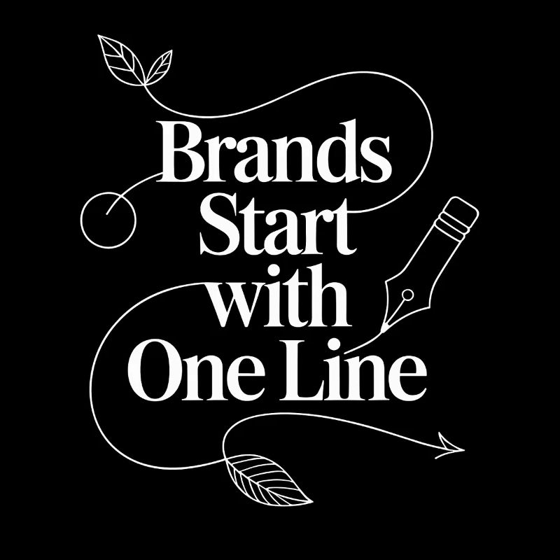 Les marques de designers de logos commencent avec le graphiste