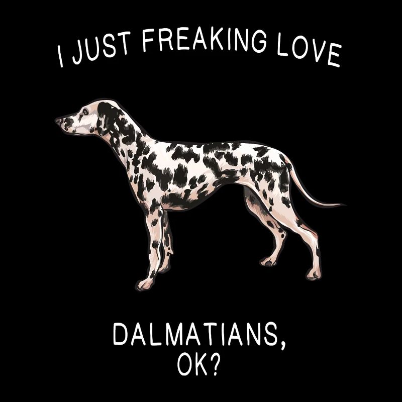 Dalmatiner-Liebe: Bold Canine Tee