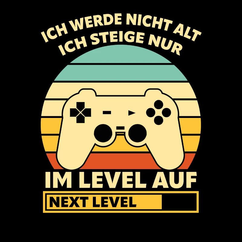 Levelaufstieg Retro-Controller Design