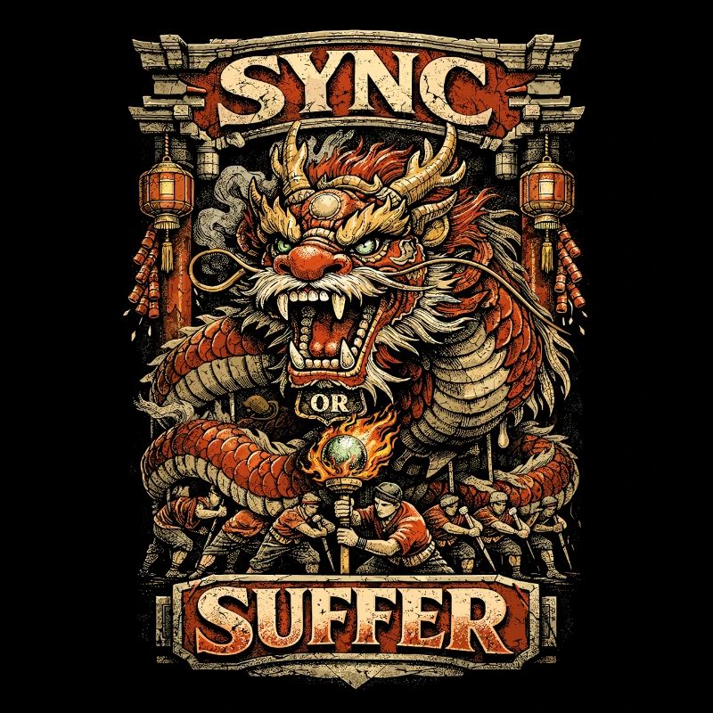 Dragon Dance Drachentanz Sync Or Suffer