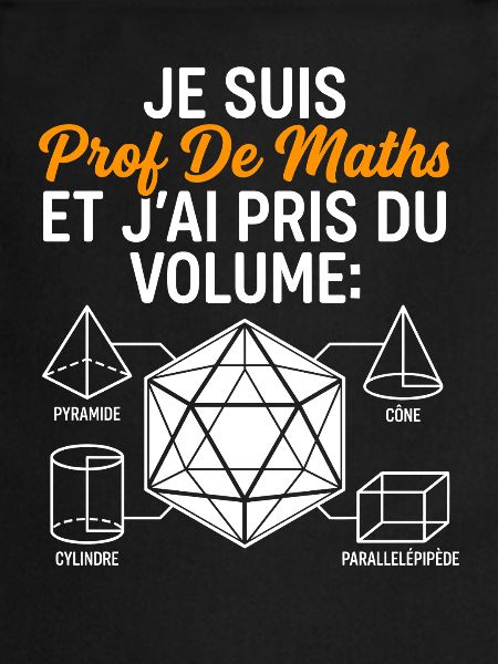 Prof de Maths Volume Humour