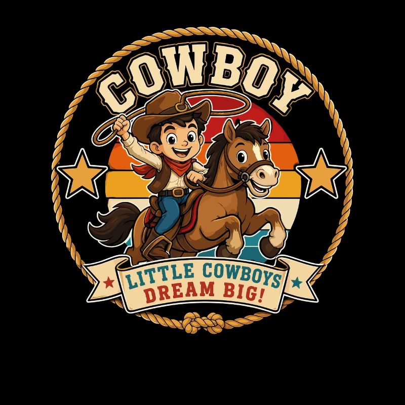 Kleiner Cowboy Träum Groß