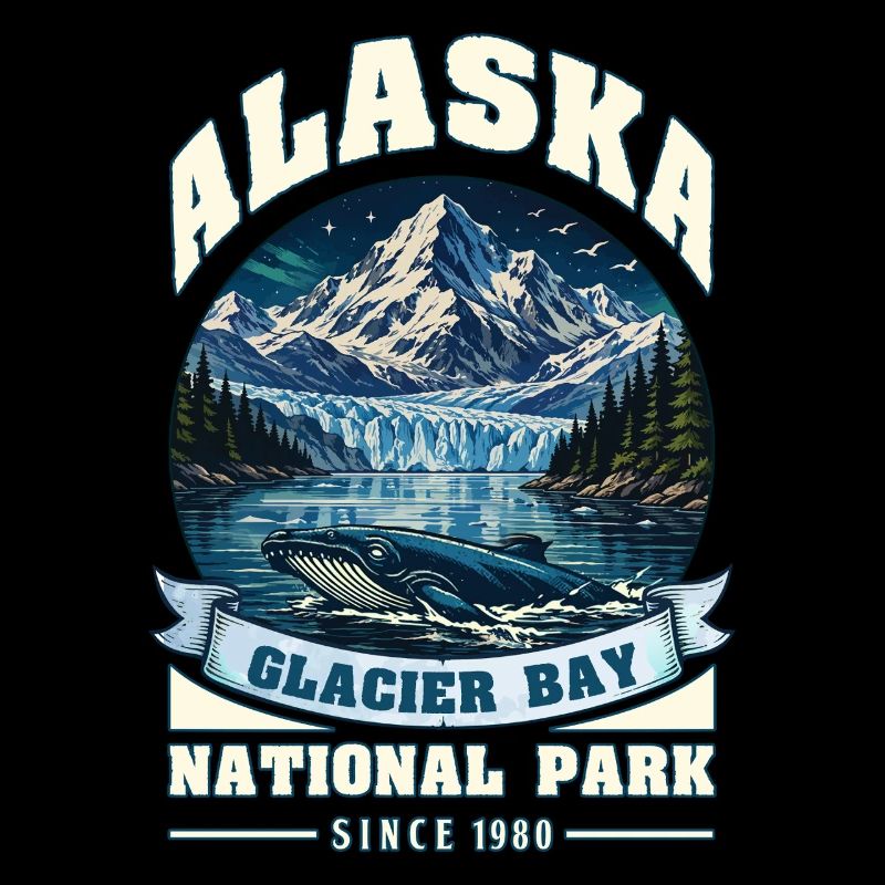 Parc national du glacier de croisière de l’Alaska