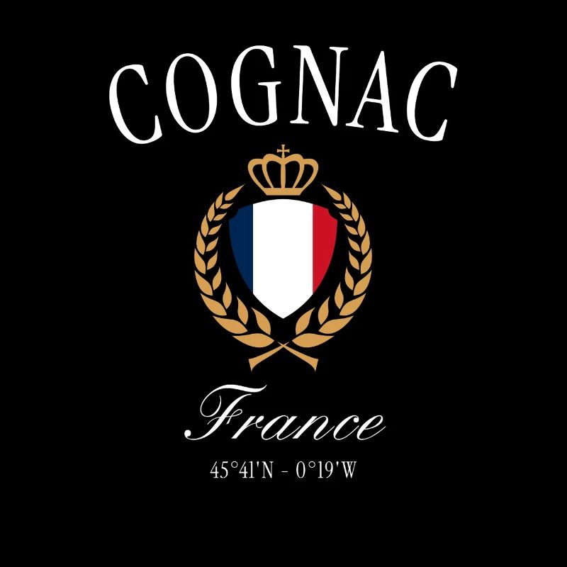 Cognac Frankreich Wappen Krone – Reise Souvenir