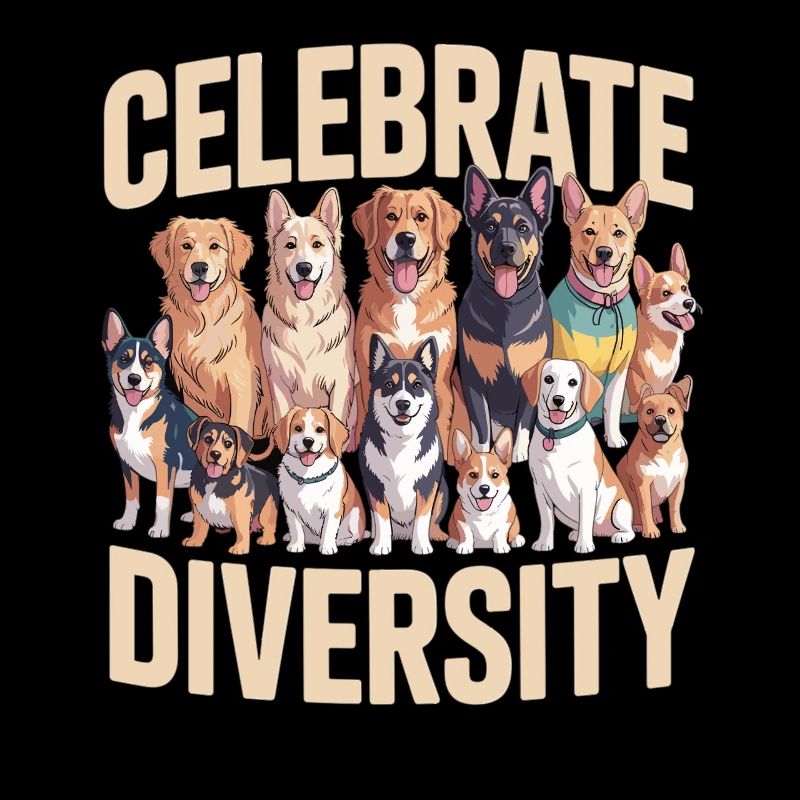 Celebrate Dog Diversity Hunde