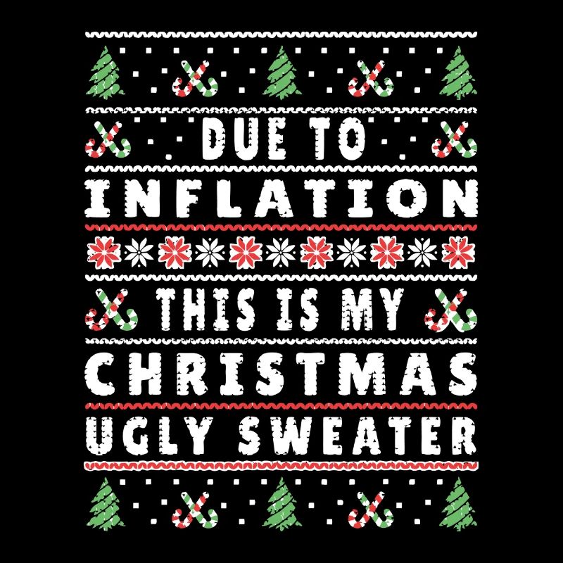 Pull moche de Noël Inflation