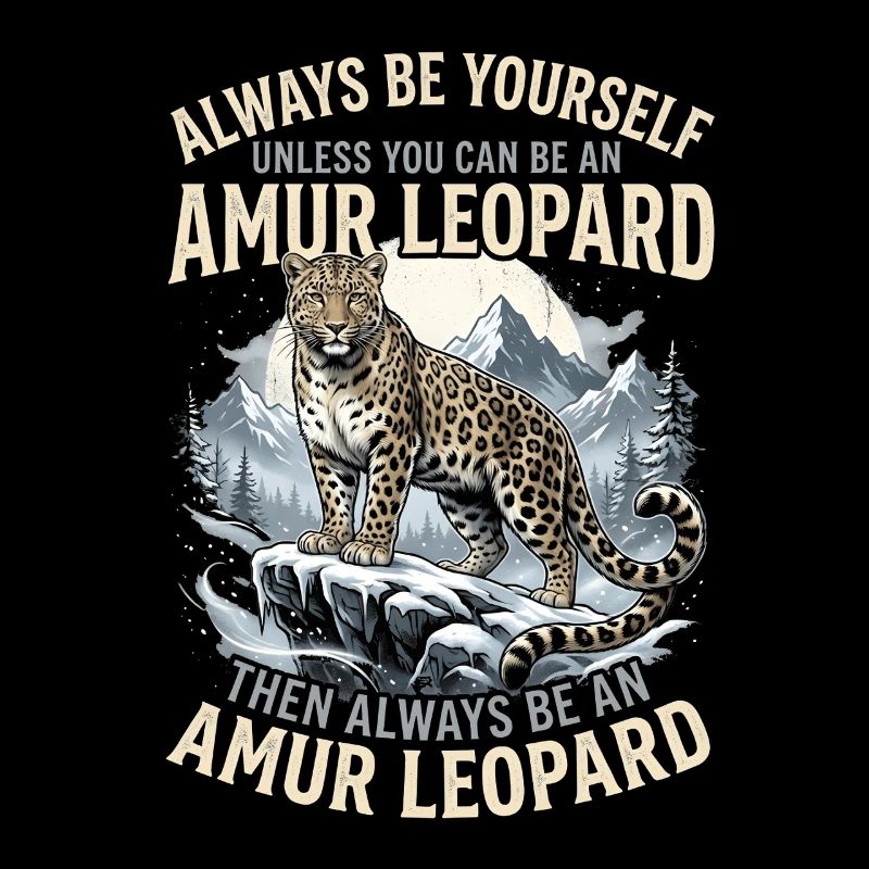 Amur leopard: Courage to identity