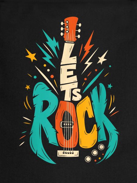 Rock Guitar Burst Artwork