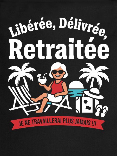 Retraitée Libérée Délivrée Vacances Plage