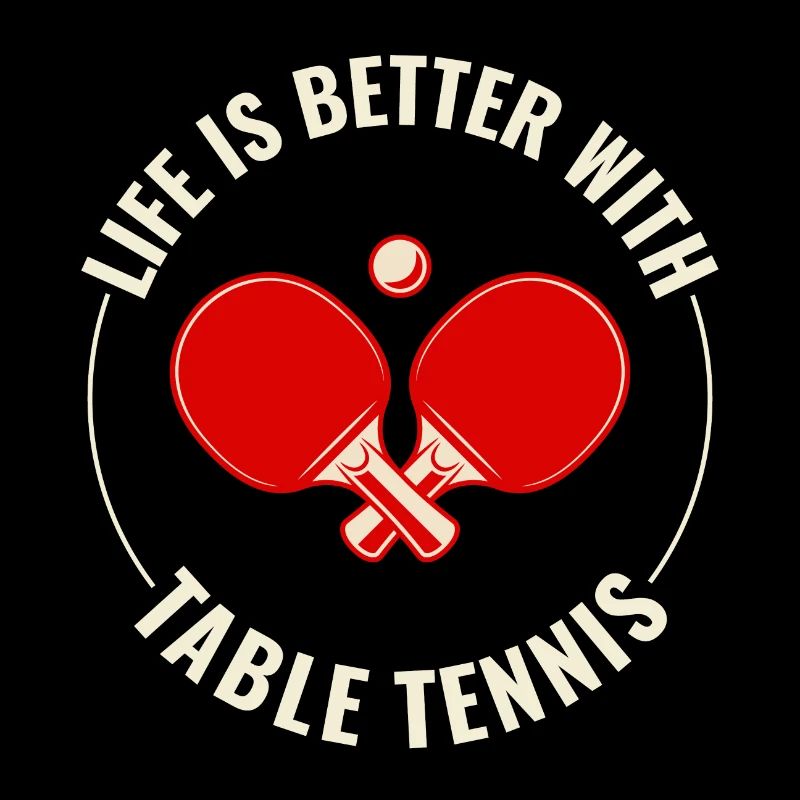 Ping Pong Master Entraîneur de Tennis de Table Paddle Player