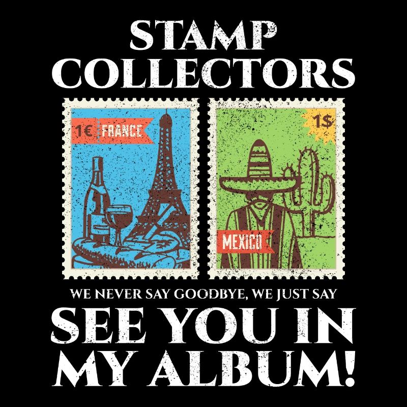 Philatéliste collectionneur collectionneur de timbres