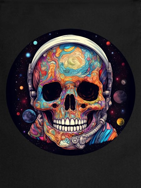 Crâne de l’espace psychédélique