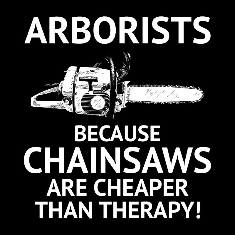 Baumpfleger Baumkletterer Klettertrimmer Kettensäge