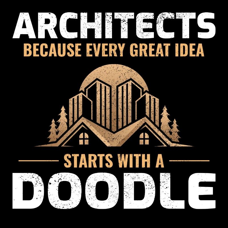 Architecte Doodles, Design d’intérieur, Innovation, Drôle