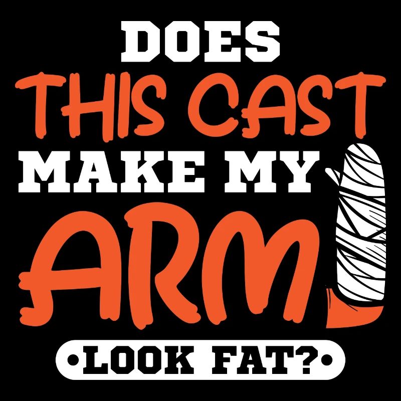 Does this cast make my arm look fat