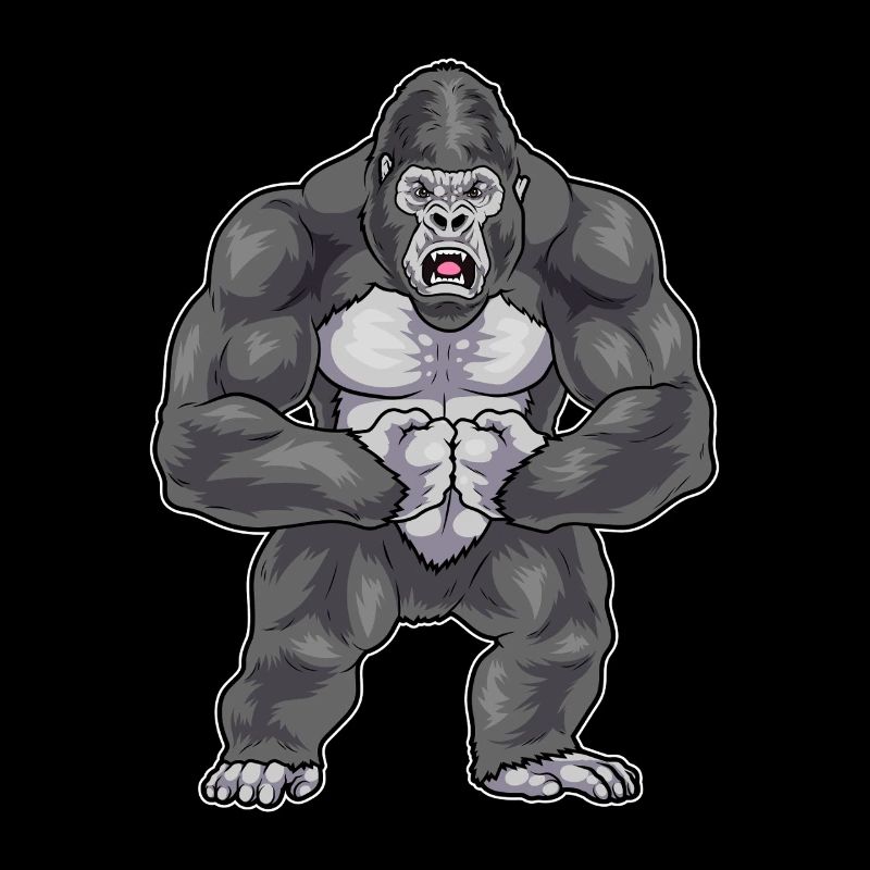 Gorilla Bodybuilder Musculation