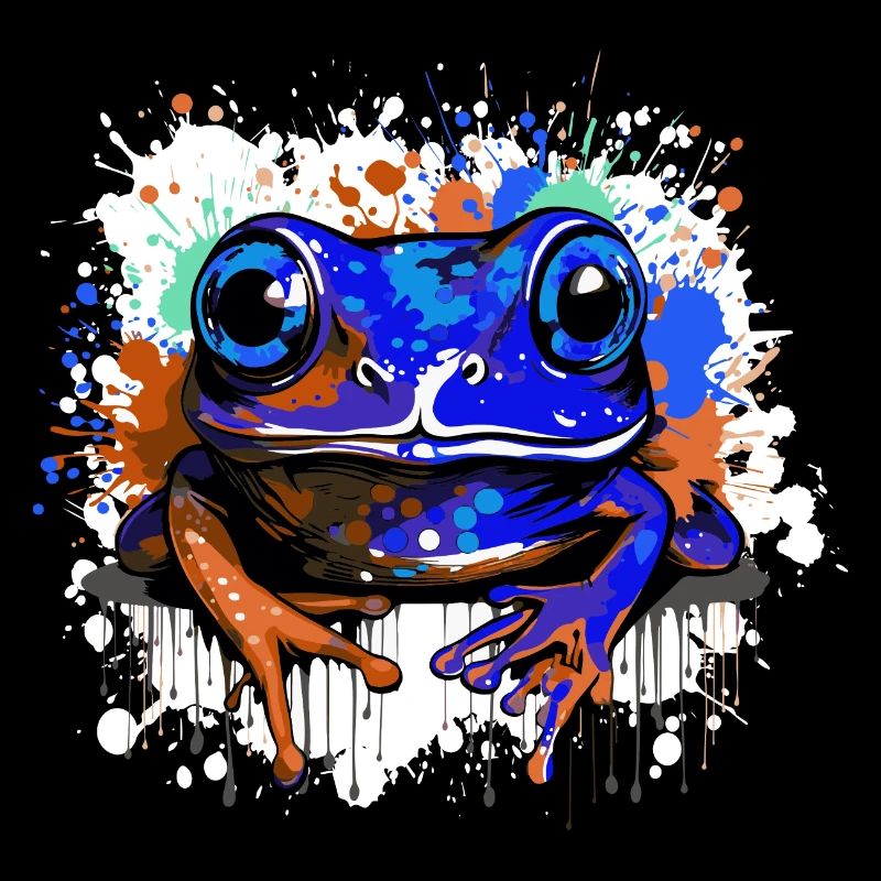 Frosch Bunt