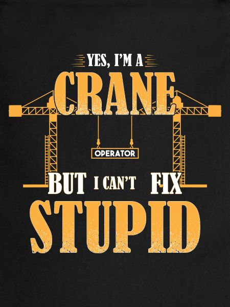 Crane operator crane