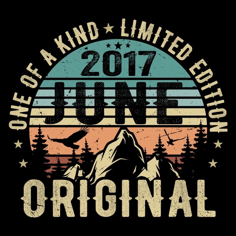 Legendary Since June 2017 Birthday Gift 2017
