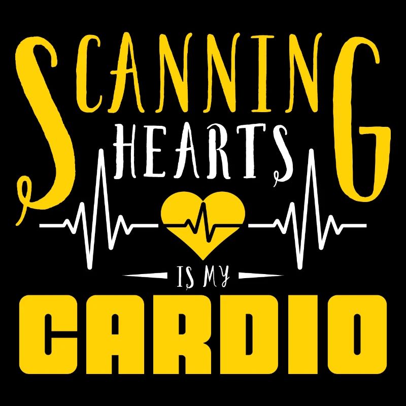 Scanning hearts is my cardio