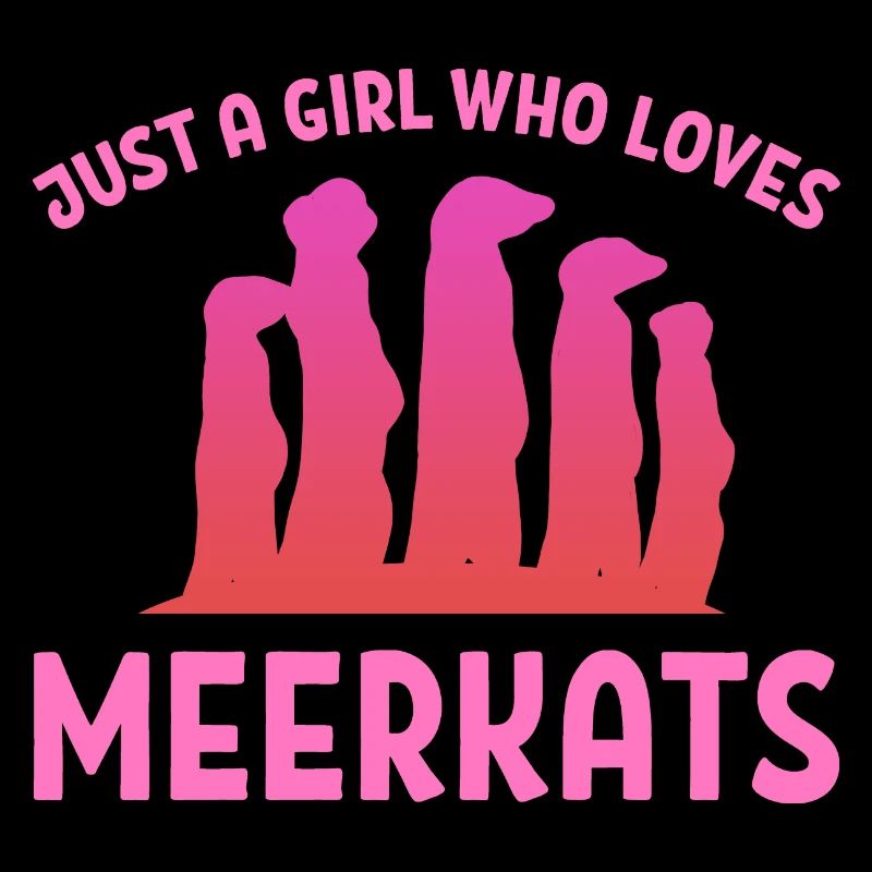 Erdmännchen Mädchen Tochter
