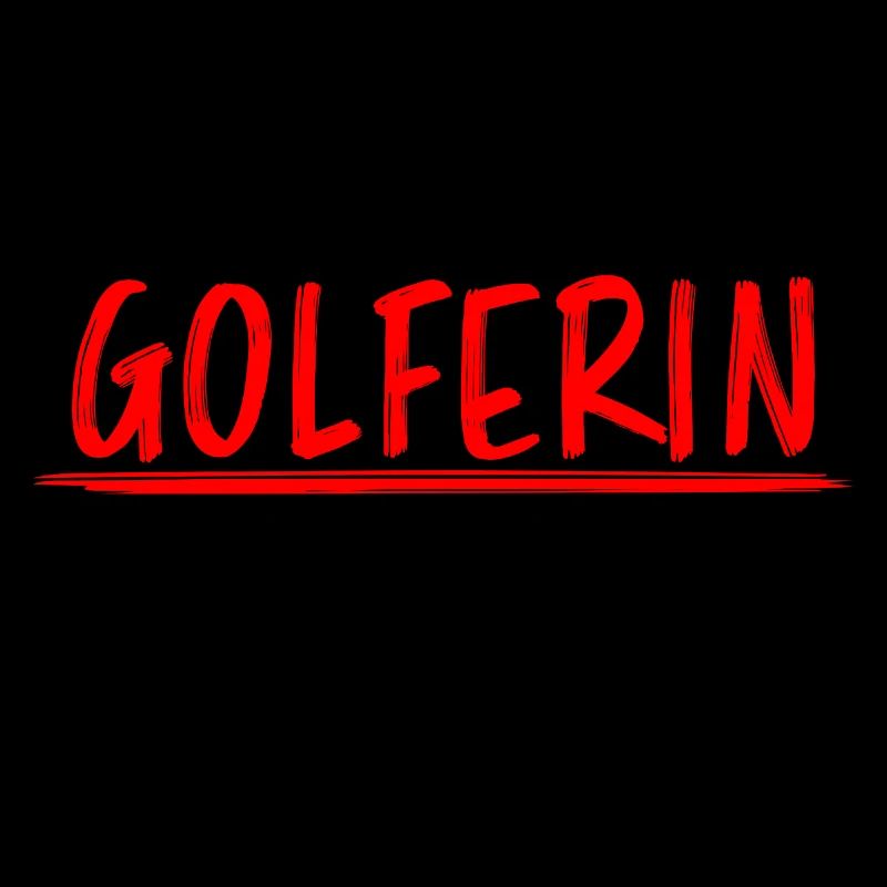 Golferin Minigolf Lustiger Spruch Golf Geschenk