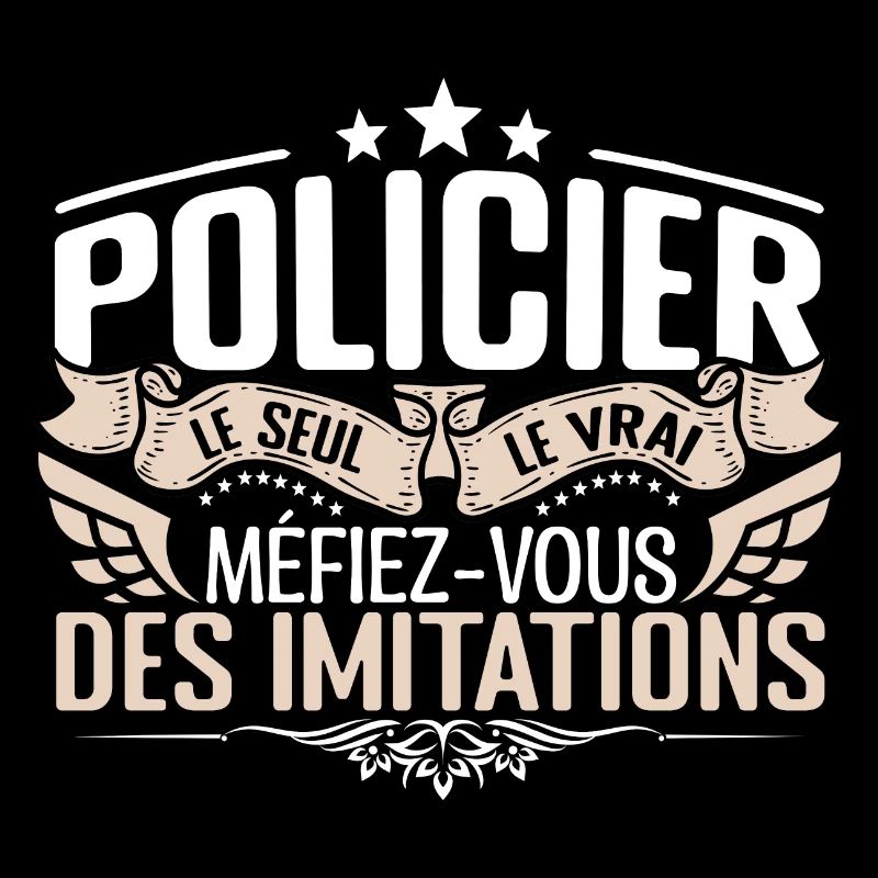 Policier le seul Policier le vrai Policier