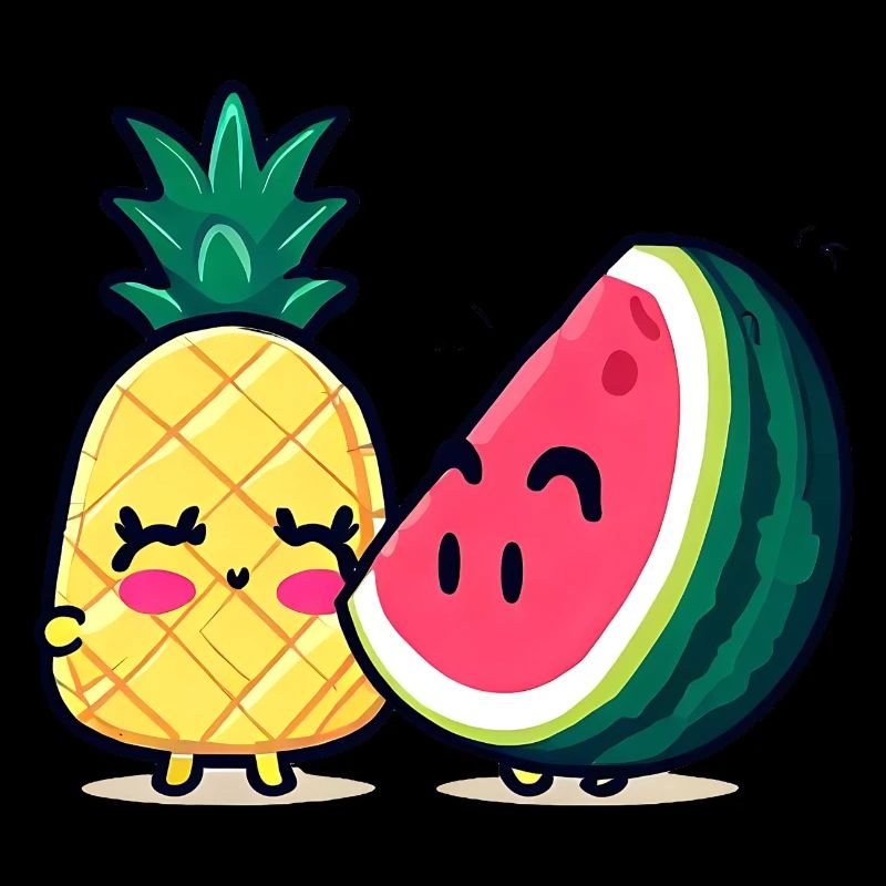 Les meilleurs amis de la pastèque et de l’ananas