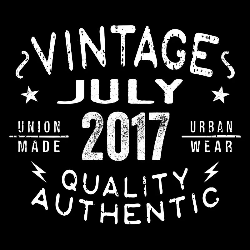 Juillet 2017 Anniversaire en 2017