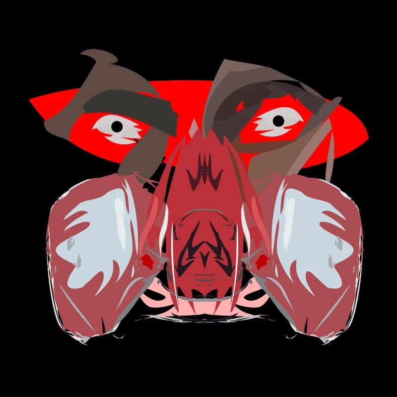 Lackierer Affengesicht