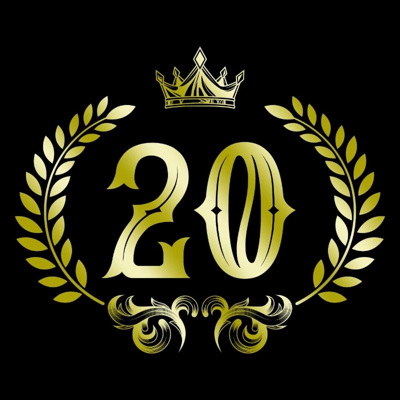 Couronne de 20 chiffres