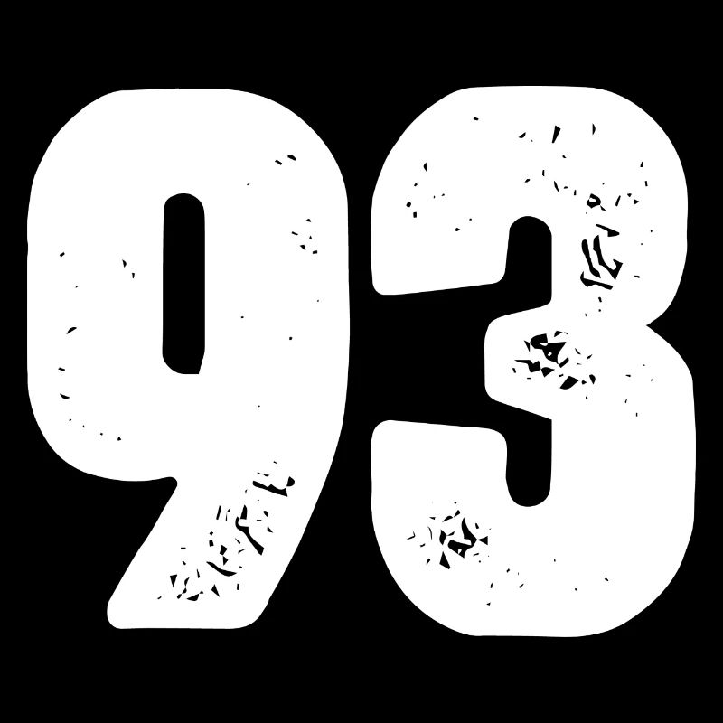 93 Maillot numéro