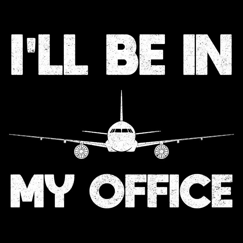 Airplane Pilot Flying Office Cockpit I Gift